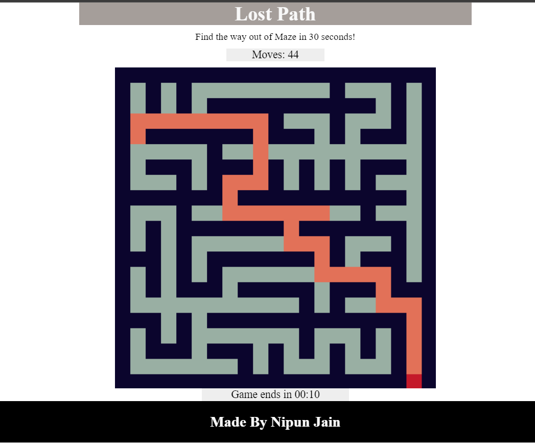 Maze Game