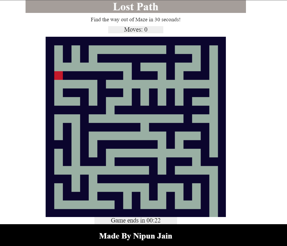 Maze Game