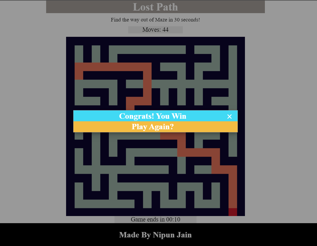 Maze Game